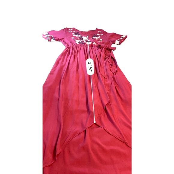 Jessakae - Rosebuds & Romance Maxi Dress in Burgundy - XL - Picture 9 of 14